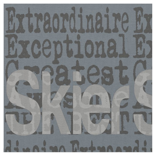 Tissu Skier Extraordinaire (Fermer)