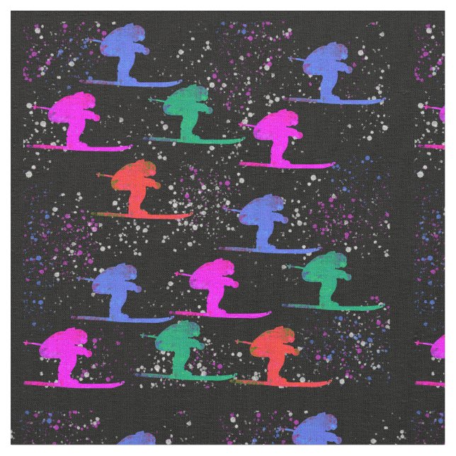 Tissu Skiers (Fermer)