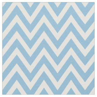 Tissu Sky Blue Modern Chevron Stripes