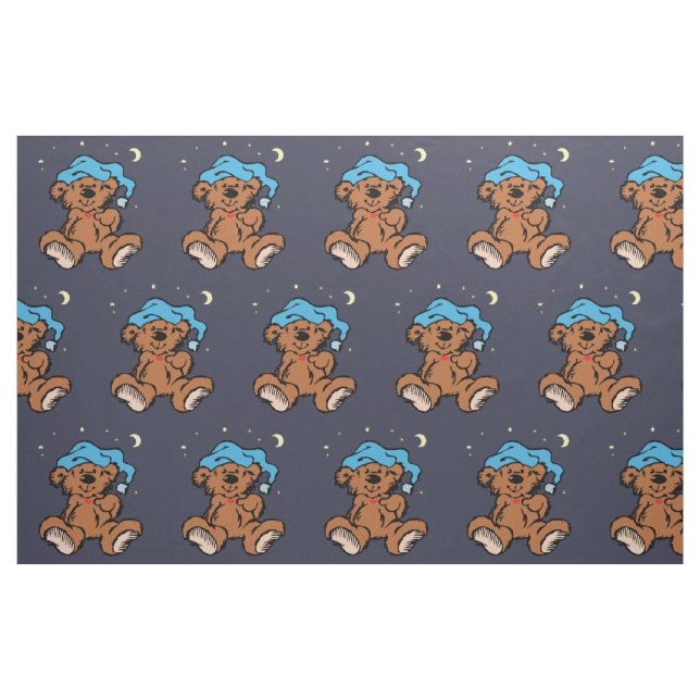 Tissu Sleeptime Teddy Bear (Fat Quarter)