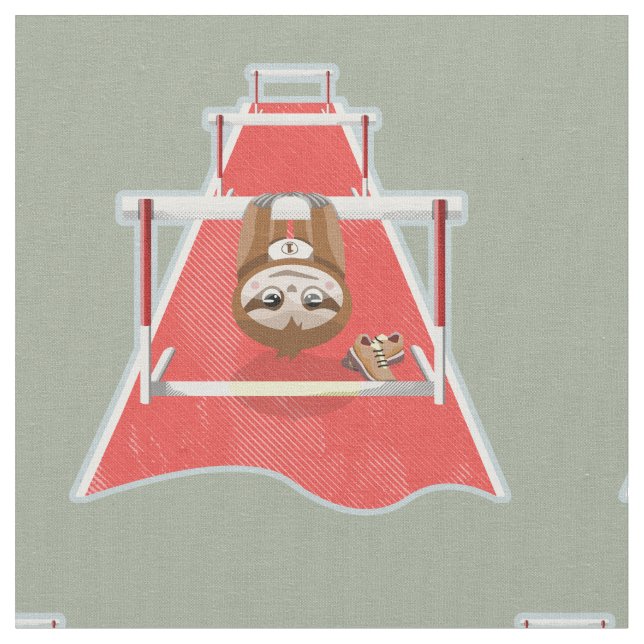 Tissu Sloth Hurdles course atheletics (Fermer)