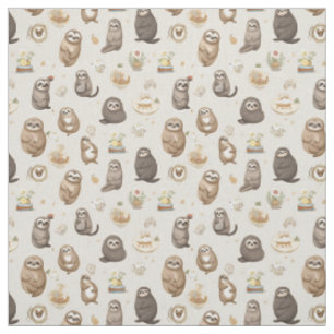 Tissu Sloth Serenity : Whimsy Sloth