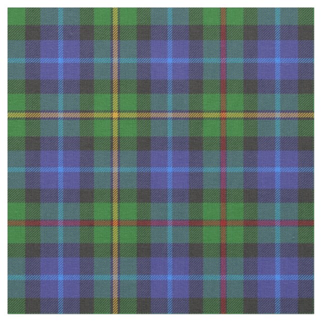 Tissu Smith Clan Scottish Tartan Plaid Motif (Fermer)