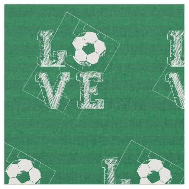 Tissu Soccer d'Amour (Fermer)