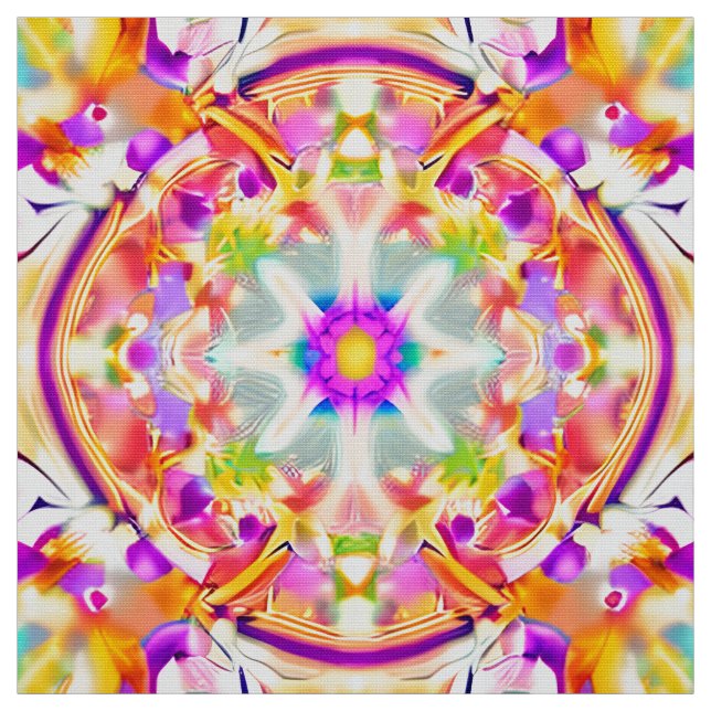 Tissu Soft Spring Pastels Tie Dye Motif (Échantillon)