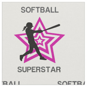 Tissu Softball Superstar Fabric