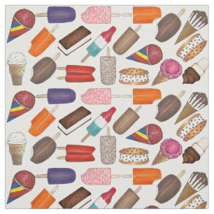Tissu Soins d'été Crème de glace Homme Popsicles Aliment