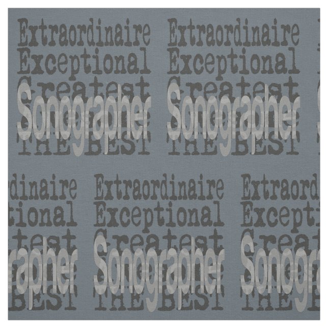 Tissu Sonographer Extraordinaire (Échantillon)