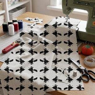 Tissu Sorcière noire