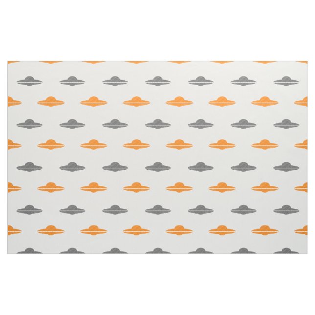 Tissu soucoupe volante à motif (Fat Quarter)