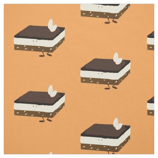 Tissu Sourire de barre de Nanaimo (Échantillon)