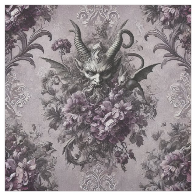Tissu Souverain des morts-vivants - Carreau de déclarati (Échantillon)