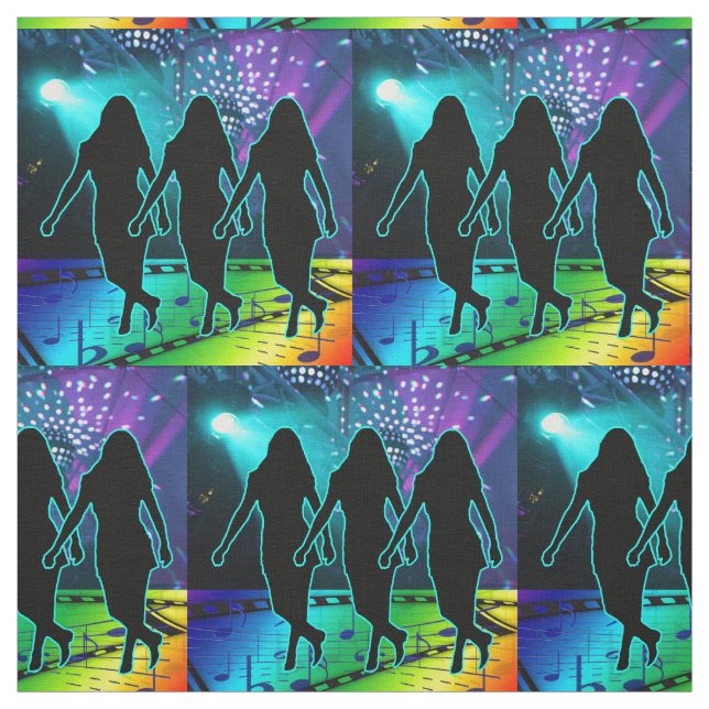 Tissu Spectacles Et Musique Du Groupe De Danse De Ligne  (Échantillon)