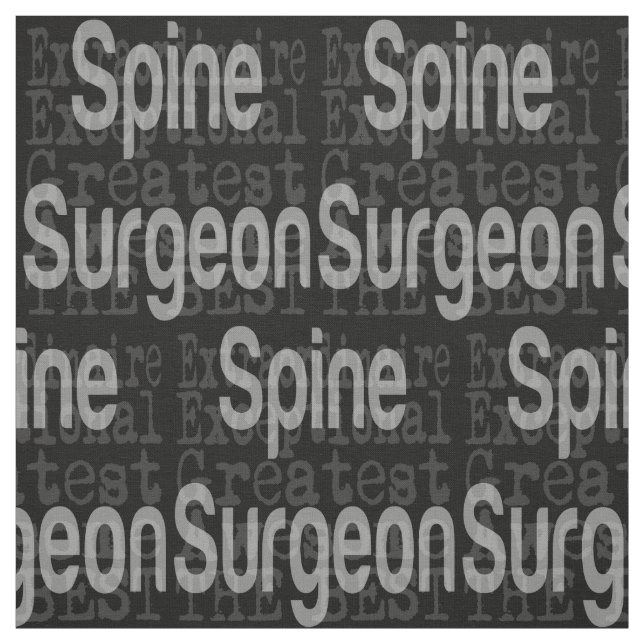 Tissu Spine Surgeon (Échantillon)