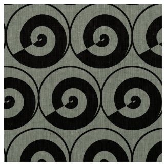 Tissu Spirales, escargots, cercles