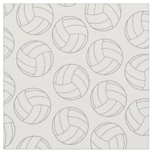 Tissu Sport de volley-ball blanc