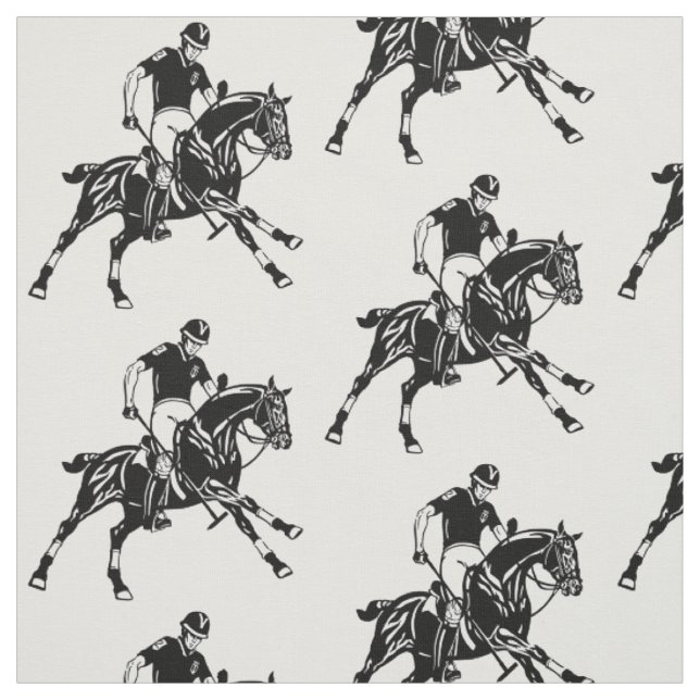 Tissu sport équestre de polo (Échantillon)