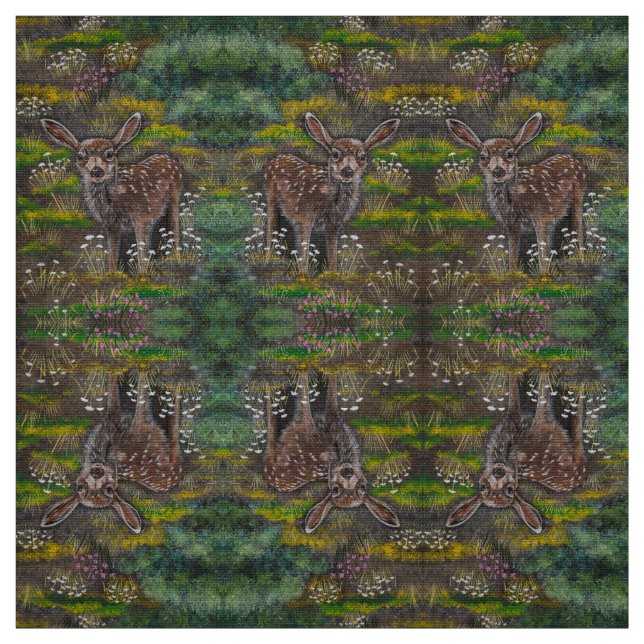 Tissu Spring Fawn (Échantillon)