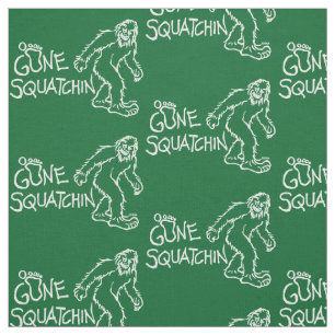 Tissu Squatchin allé