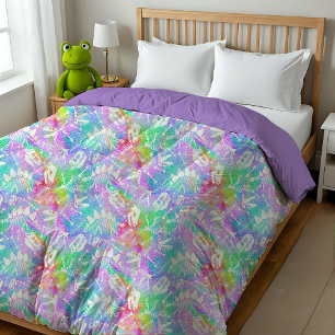 Tissu Squelette de dinosaure arc-en-ciel Motif avec Foss