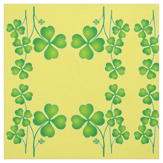 Tissu St. Patrick's Day Clover + vos idées (Échantillon)