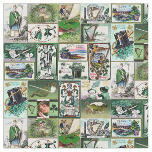 Tissu St Patrick's vintage