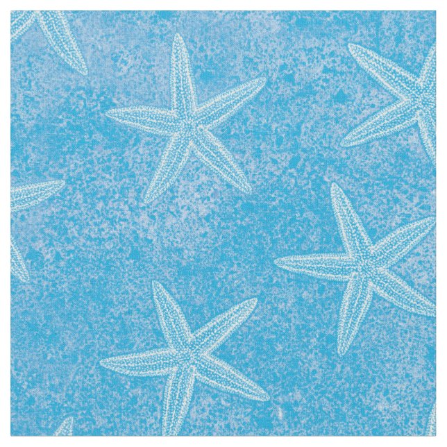 Tissu Starfish Aqua Blue (Fermer)