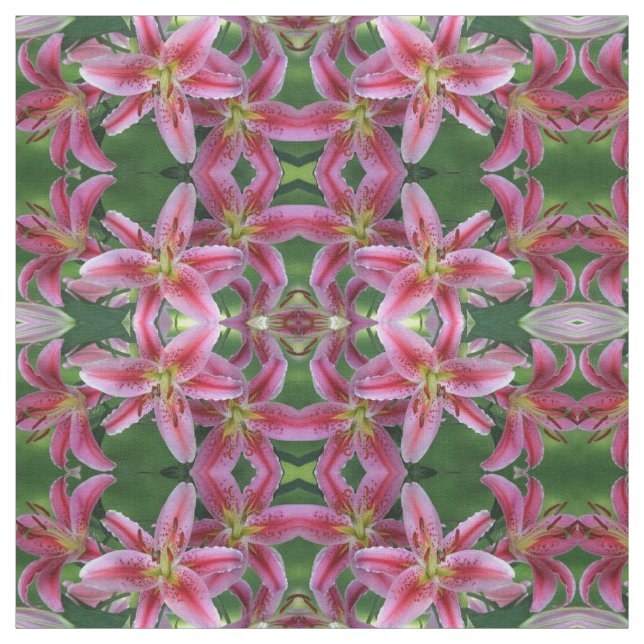 Tissu Stargazer Lily 8663 (Échantillon)