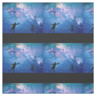 Tissu Stars d'or de disque