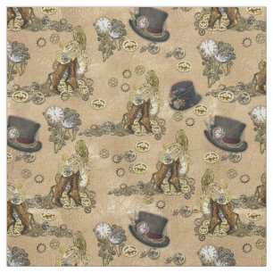 Tissu Steampunk Sculpture Casquettes et Bottes Conceptio