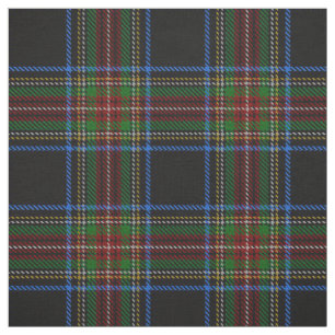 Tissu Stewart Black Tartan