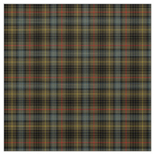 Tissu Stewart Chasse Tartan Patiné