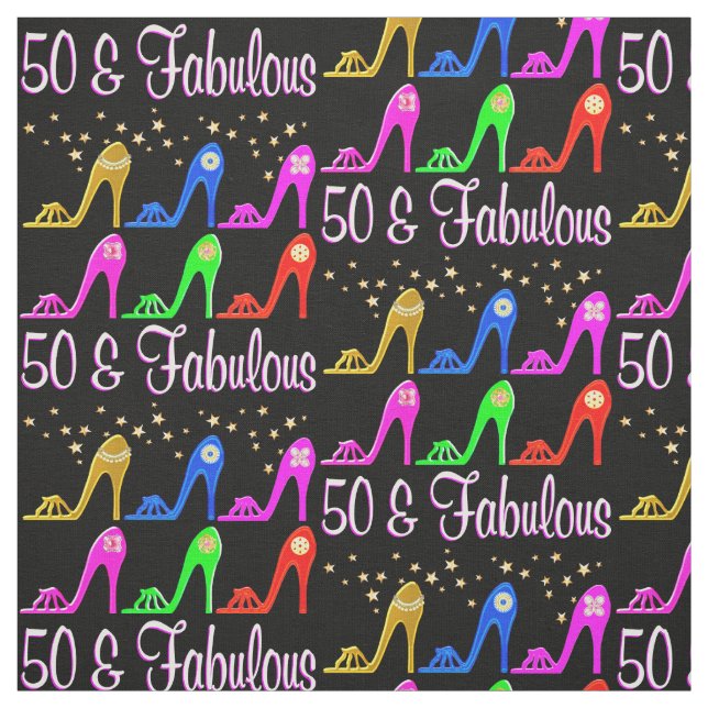 TISSU STILETTO REINE, 50 ANS (Échantillon)