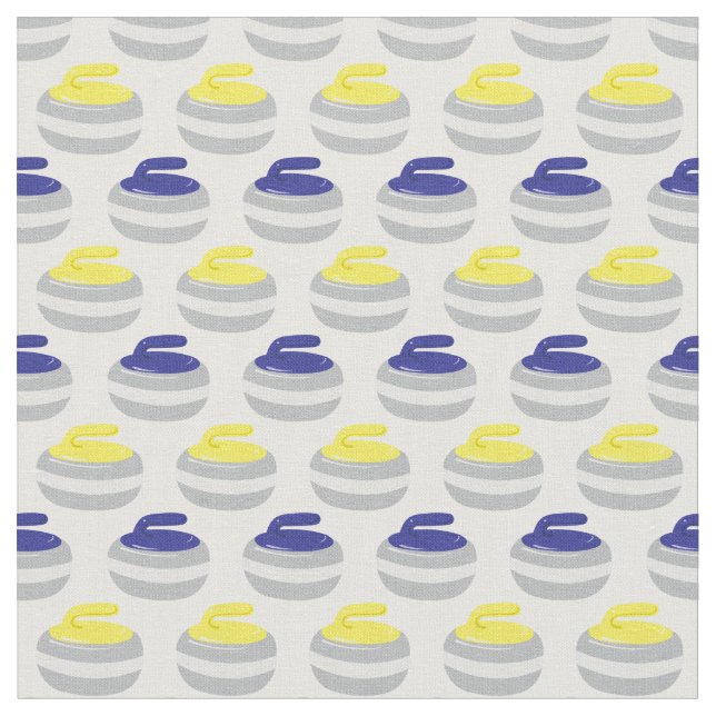 Tissu Stones De Curling Sports De Glace (Fermer)