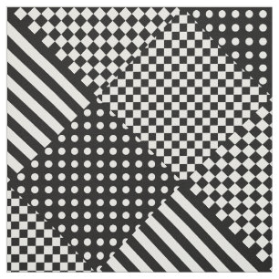 Tissu Stripes Check Harlequin Pois Conception mixte