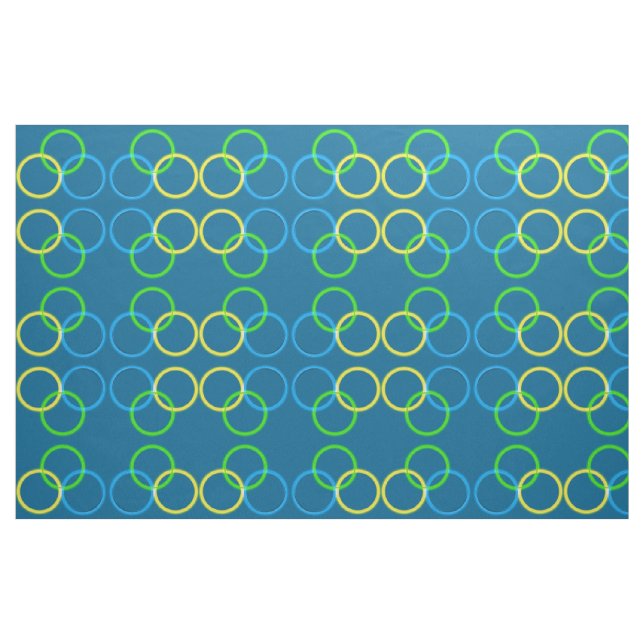 Tissu Structure - Cercles d'interconnexion (Fat Quarter)