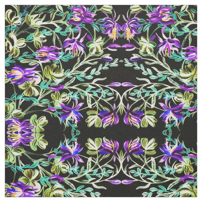 Tissu Structure Columbine Vivid (Échantillon)