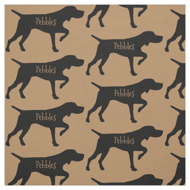 Tissu Structure de chien de pointeur personnalisée (Échantillon)