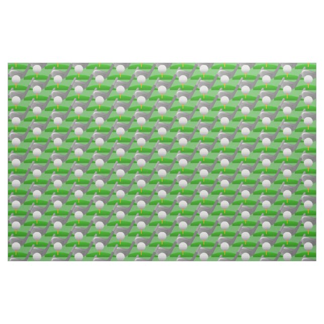 Tissu Structure de conception de golf (Fat Quarter)