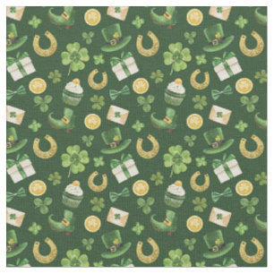 Tissu Structure de Jour de la Saint Patrick