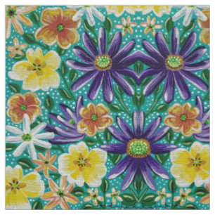 Tissu Structure des champs d'été
