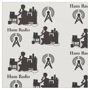 Tissu Structure d'opérateur radio de jambon avec indicat