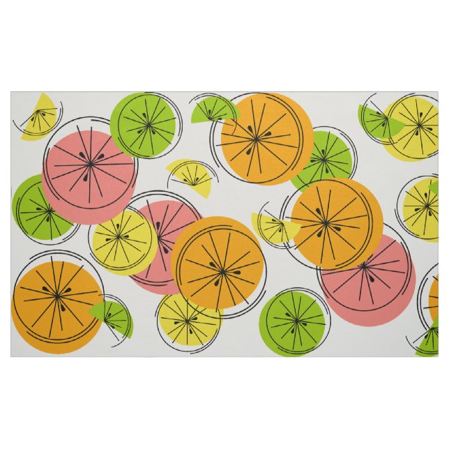 Tissu Structure du groupe Citrus (Fat Quarter)