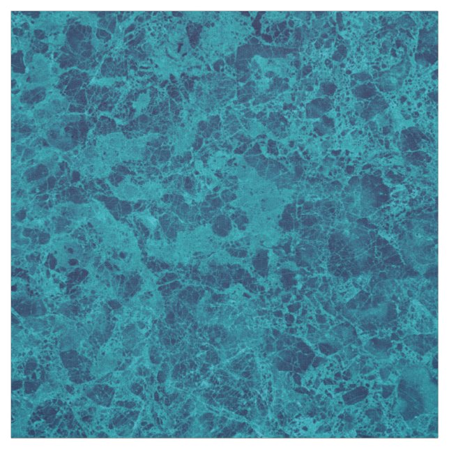 Tissu Structure en marbre bleu Terrazzo (Échantillon)