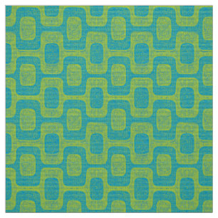 Tissu Structure géométrique moderne du milieu du siècle