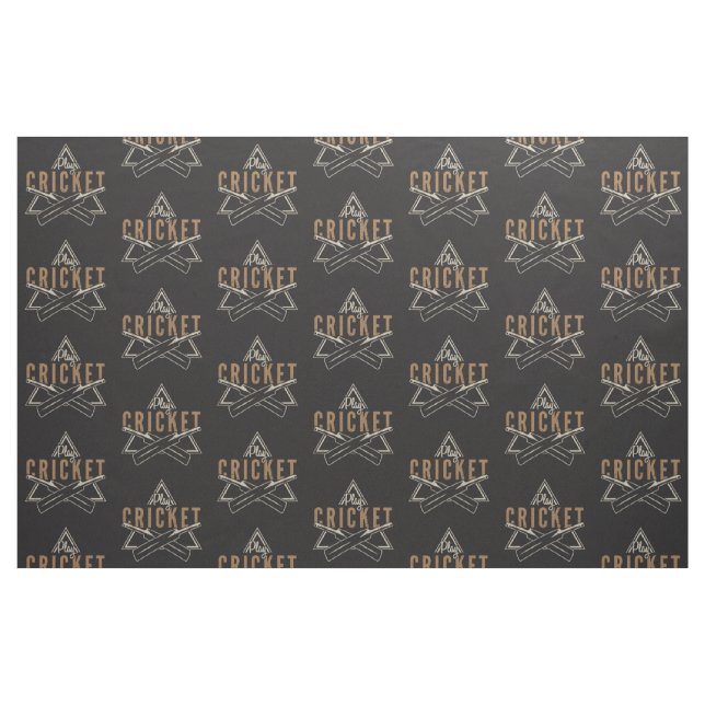 Tissu Structure personnalisable Cricket (Fat Quarter)