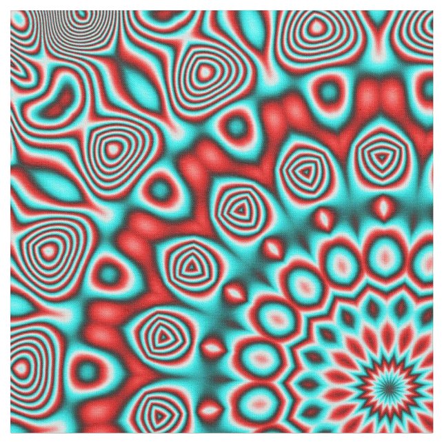 Tissu Structure personnalisée Art 100 Abstrait (Fermer)