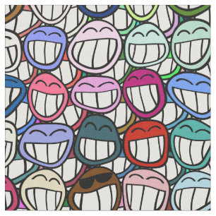 Tissu Structure personnalisée Grin 1