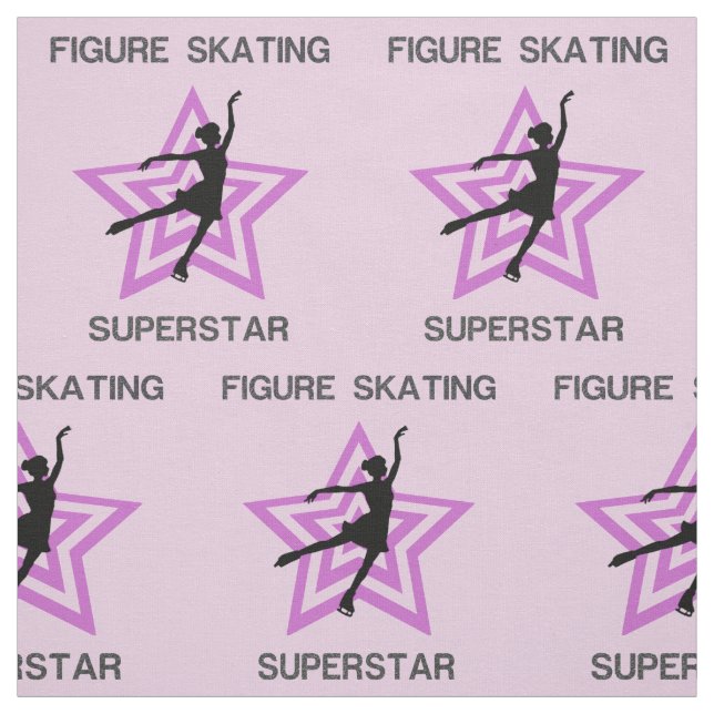 Tissu Structure Superstar du patinage artistique (Échantillon)