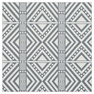 Tissu Style africain Motif sans faille. Couleur blanche
